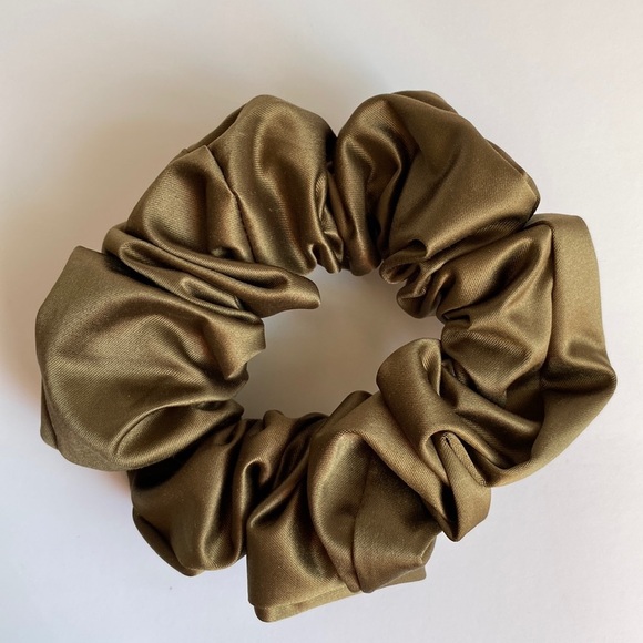 Handmade Satin Scrunchie - Picture 1 of 5